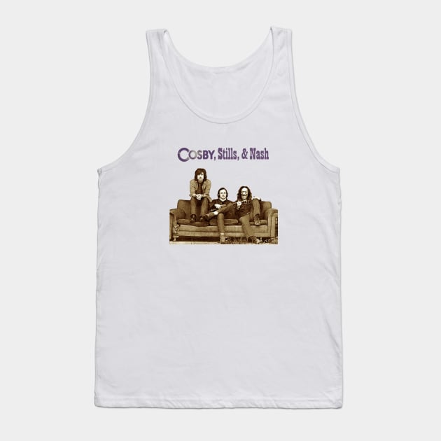 Cosby, Stills, & Nash Tank Top by The Curious Cabinet